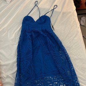 Lulu’s blue lace dress